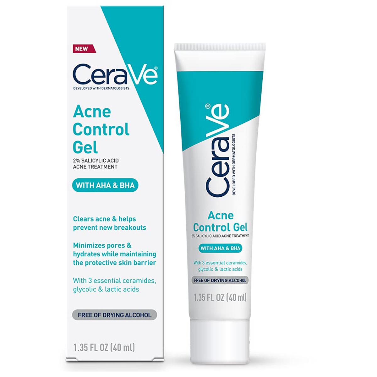 Picture of CeraVe Salicylic Acid Acne Treatment with Glycolic Acid and Lactic Acid-40 ml (USA)
