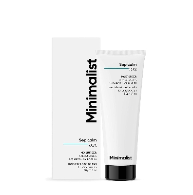 Picture of Minimalist 3% Sepicalm With Oats Face Moisturizer for Sensitives Skin Lightweight