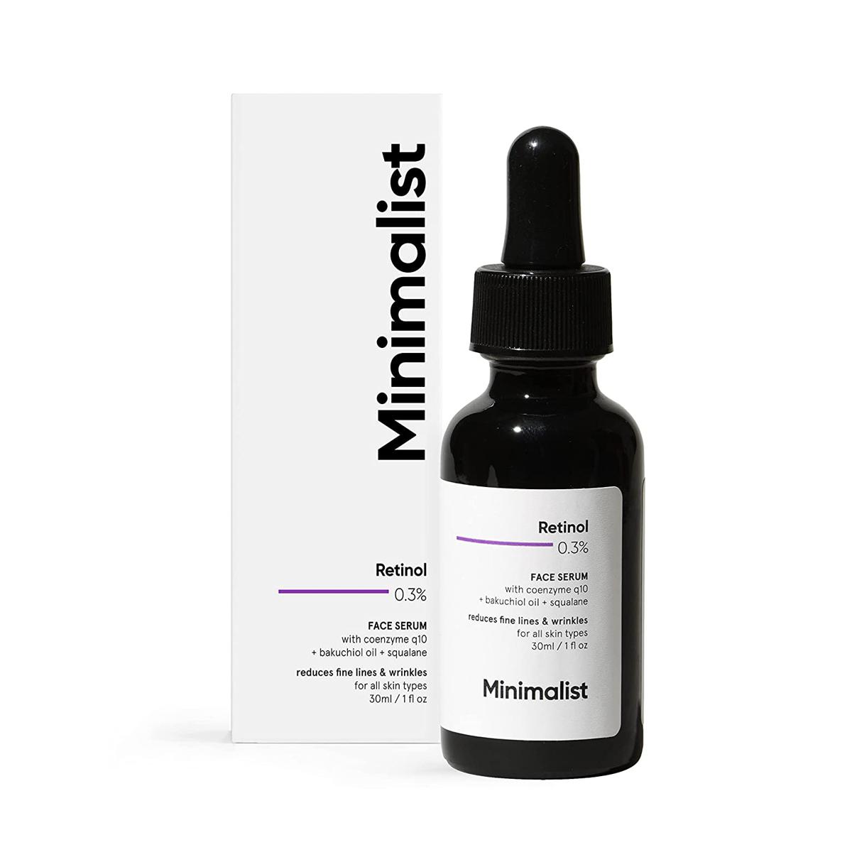 Picture of Minimalist 0.3% Retinol Face Serum For Anti Aging For Beginners-30 ml