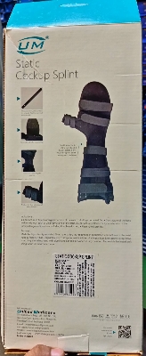 Picture of UM Static cockup splint,(with hand rest adjustable support)