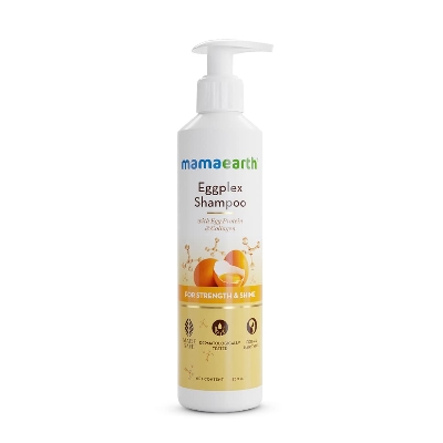 Picture of Mamaearth Eggplex Shampoo, for strong hair, with Egg Protein & Collagen, for Strength and Shine-250 ml