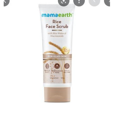 Picture of Rice Face Scrub With Rice Water & Niacinamide for Glass Skin-100 g