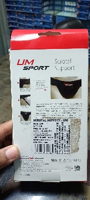 Picture of United Medicare Scrotal support (Black) for man