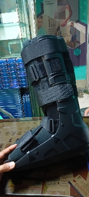 Picture of Air walker boot long,(peneumatic walker boot single push Button 17" height )