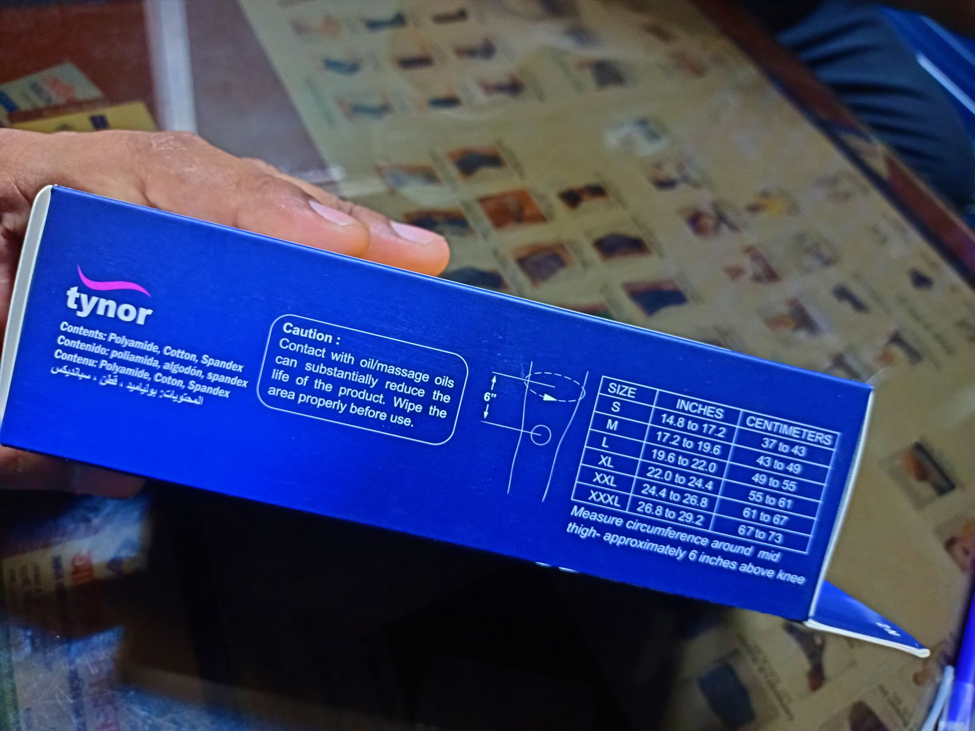 Picture of Tynor knee cap support,(Knee adjustable pain relief support)