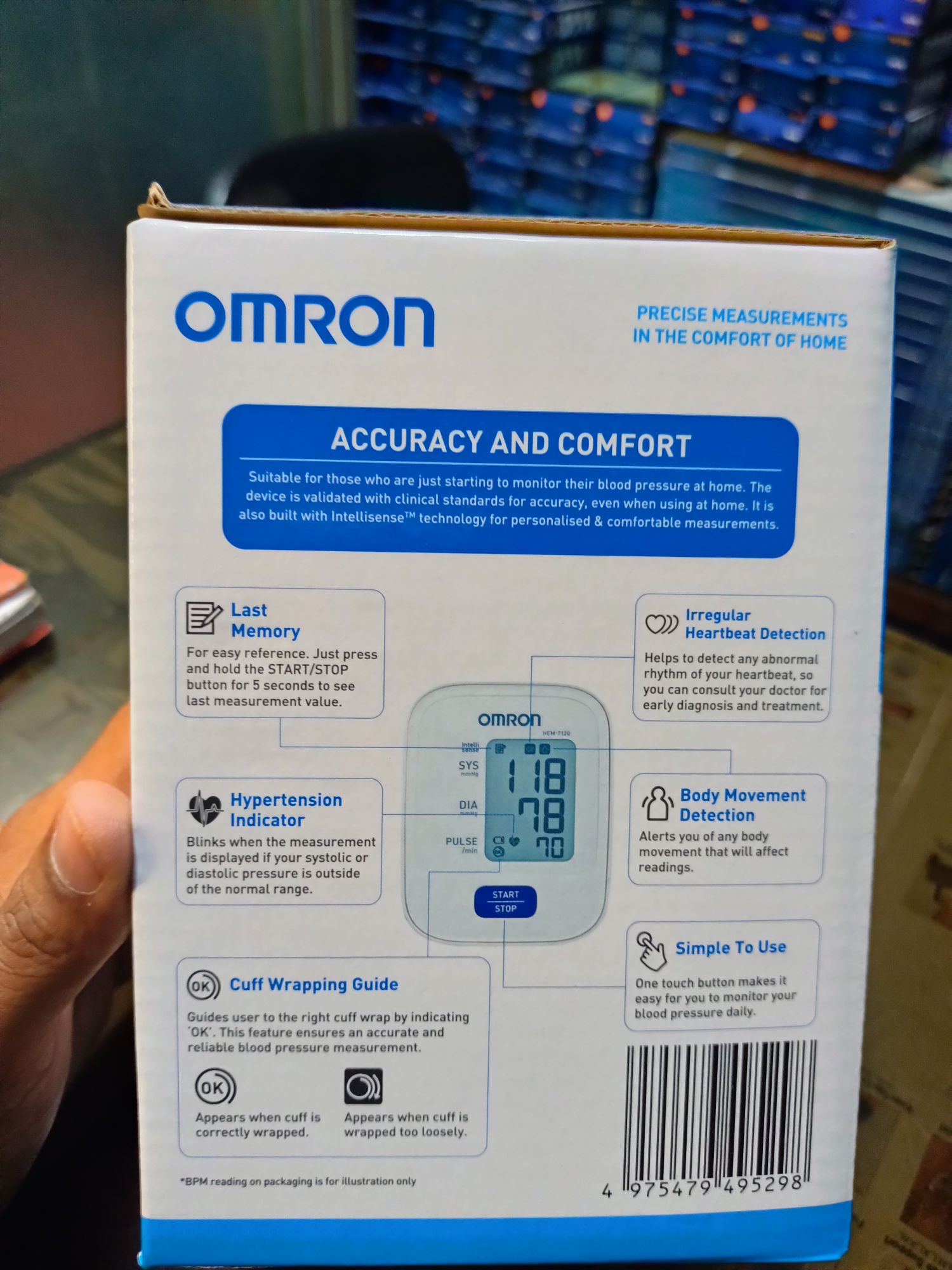 Picture of OMRON Blood pressure monitor Dijital