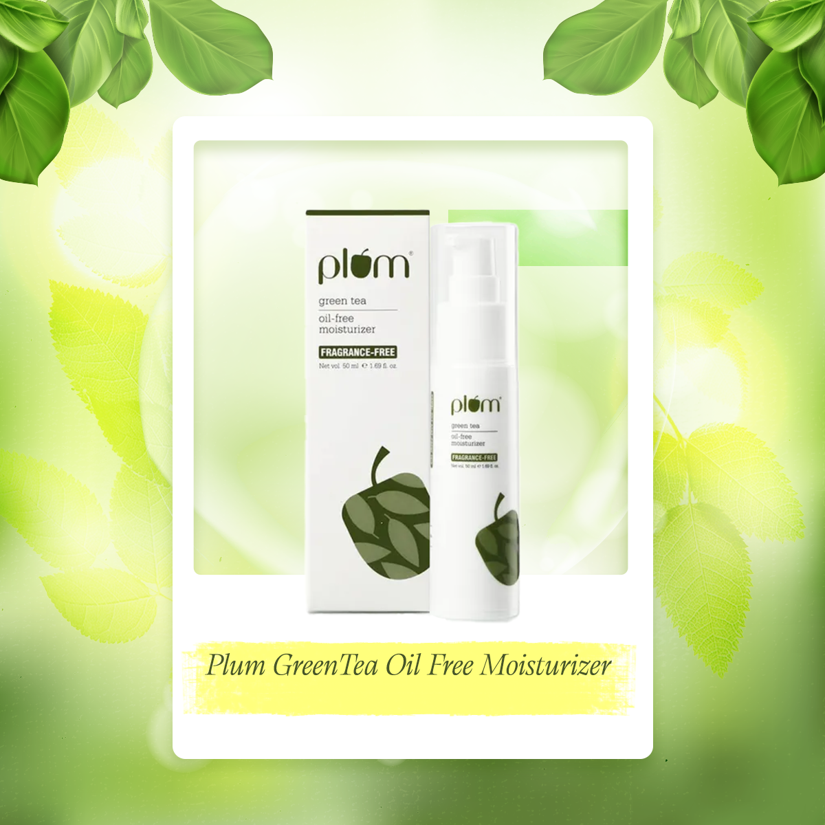 Picture of Plum GreenTea Oil Free Moisturizer for Daily Use-50 ml