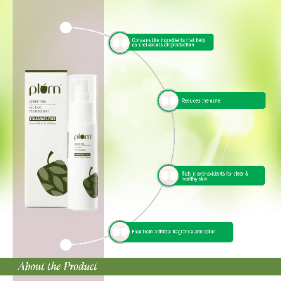 Picture of Plum GreenTea Oil Free Moisturizer for Daily Use-50 ml