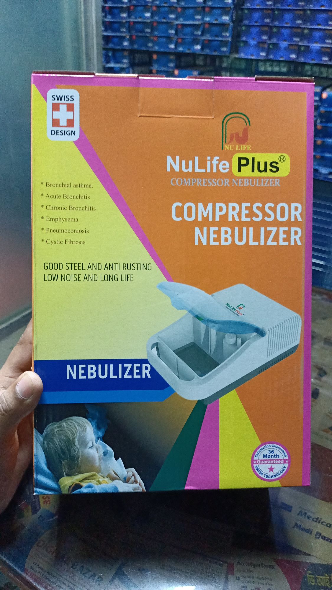 Picture of Compressor Nebulizer mashin (Nulife plus)