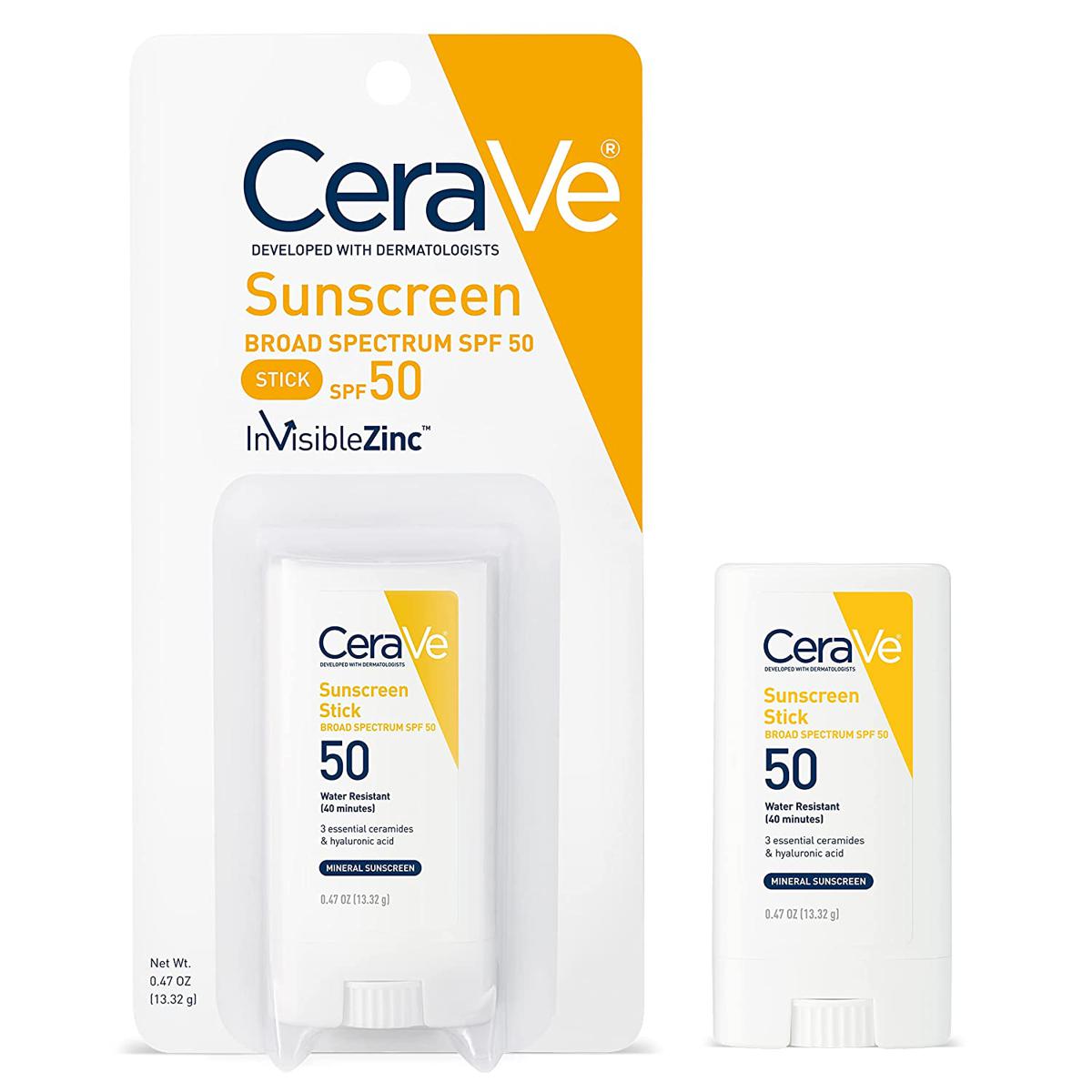 Picture of CeraVe Mineral Sunscreen Stick for Kids & Adults Broad Spectrum SPF 51