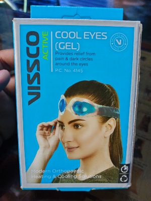 Picture of Cool Eyes gel,provides relief from pain & dark circles around the eyes(vissco)