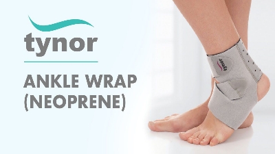 Picture of Tynor Ankle wrap support (neoprene)