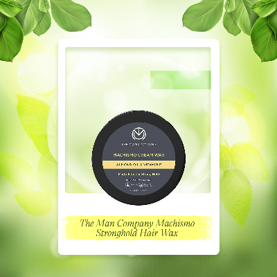 Picture of The Man Company Machismo Stronghold Hair Wax for Men| Stylish Matte Finish with Volume-100 gram