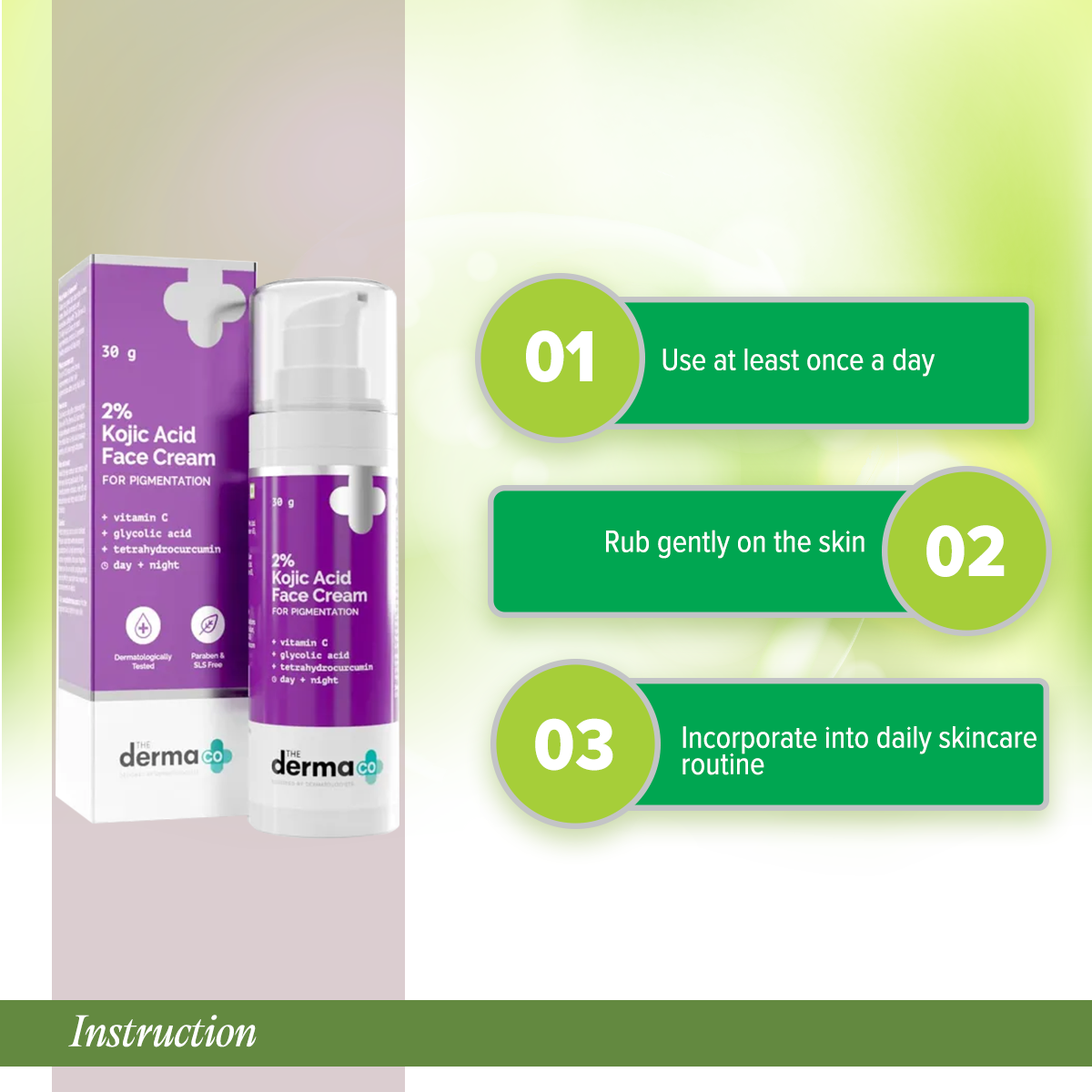 Picture of The Derma Co 2% KojicAcid Face ointment -30 gm