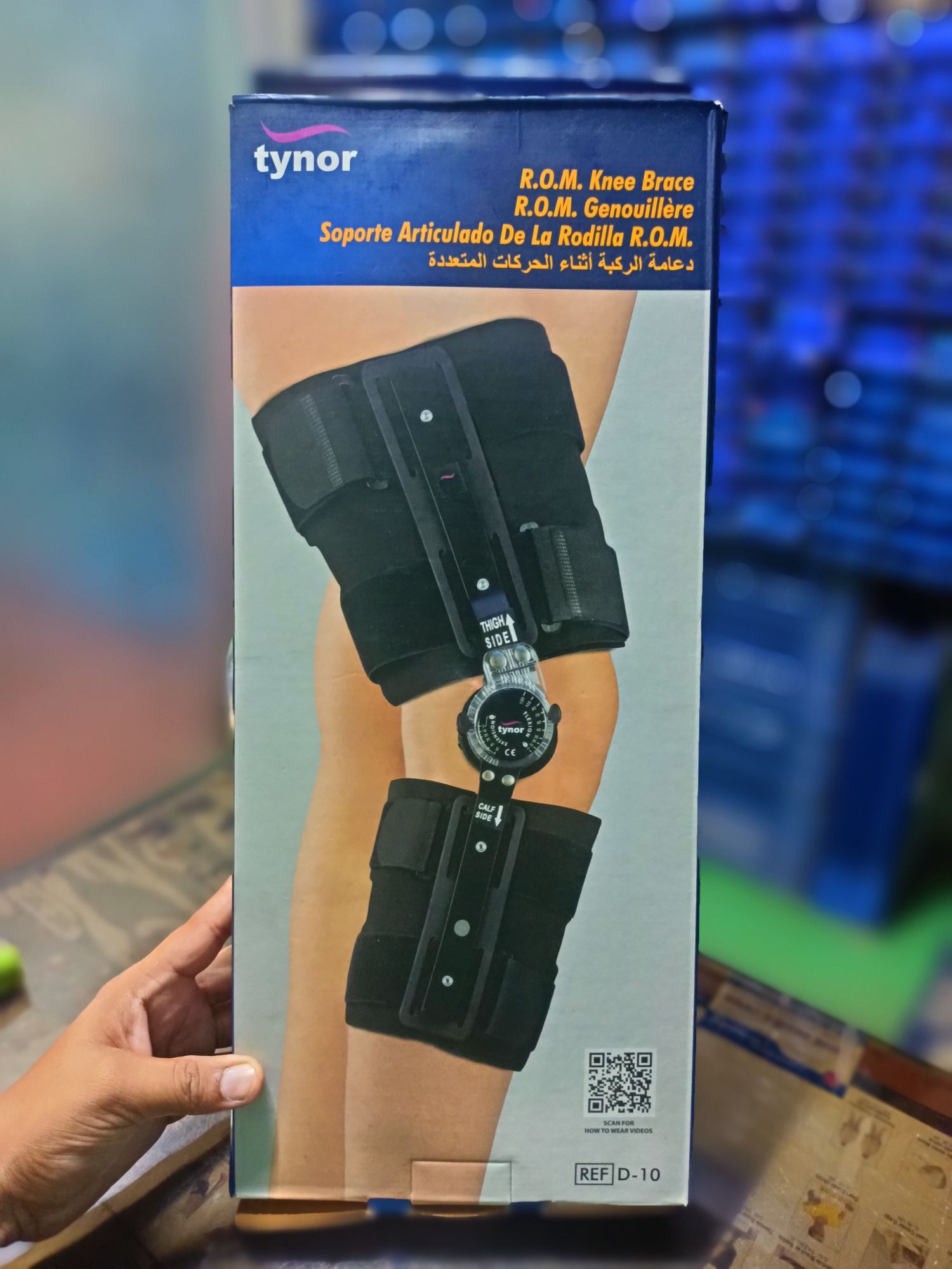 Picture of Tynor Rom knee support -Universel size