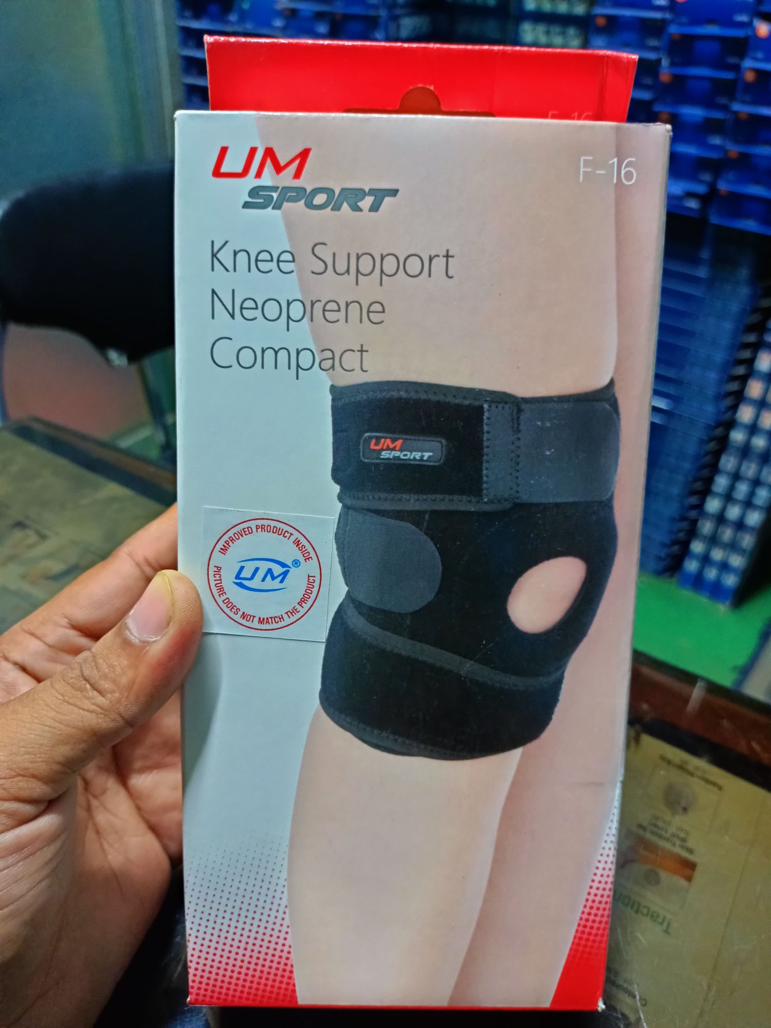 Picture of United Medicare Knee support compact,(with Adjustable pain relief)