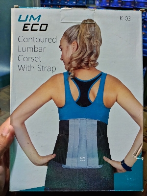 Picture of UM contoured l.s. Support Belt (with adjustable ImMobilization, Lumber corset, Back Pain Relief)