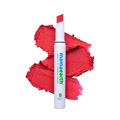 Picture of Mamaearth Moisture Matte Longstay Lipstick-06 Melon Red