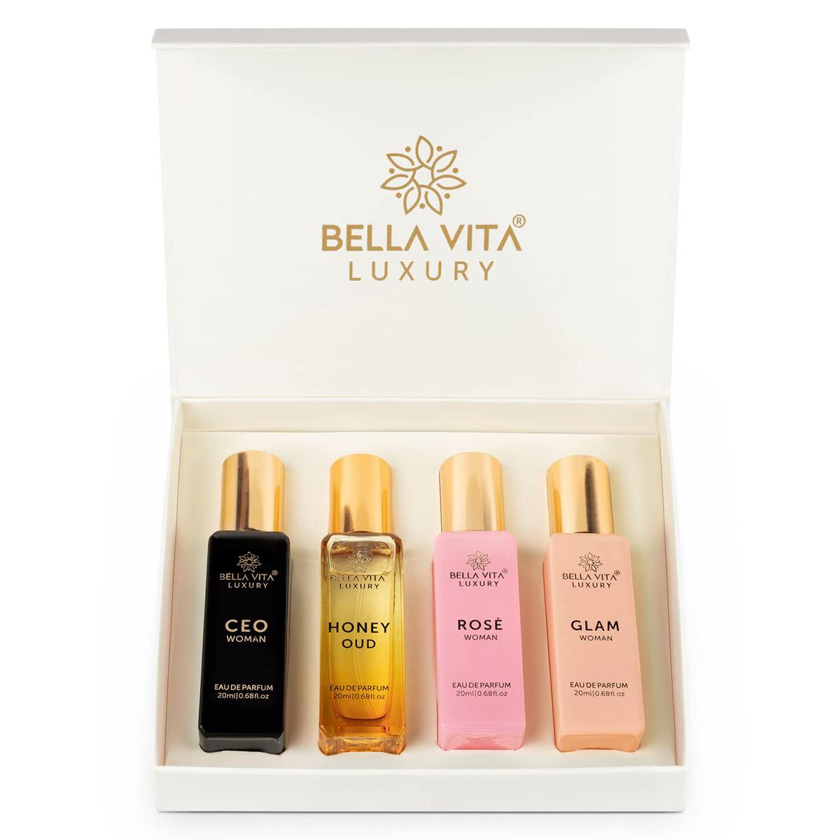 Picture of Bella Vita Organic Women's Luxury Perfume Gift Set 4x20 ML