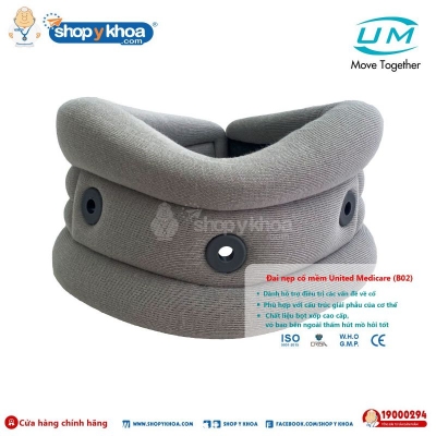 Picture of UM Cervical collar soft with support comfortable,( adjustable pain relief support)