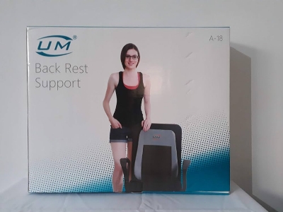 Picture of United Medicare UM Back Rest Support,(with Adjustable Lumbar corset pain relief)