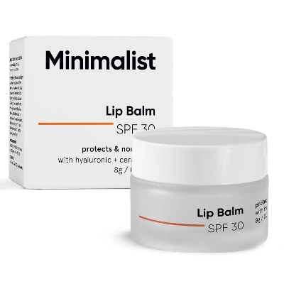 Picture of Minimalist SPF 30 Lip Balm with Ceramides & Hyaluronic Acid-8 gm