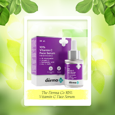 Picture of The Derma Co 10% Vitamin C Face Serum with Vitamin C-30 ml( packgaing may vary)
