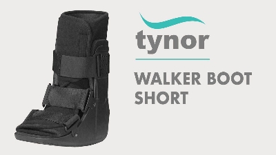 Picture of Tynor Short Walker boot support,(With Adjustable foot drop support)