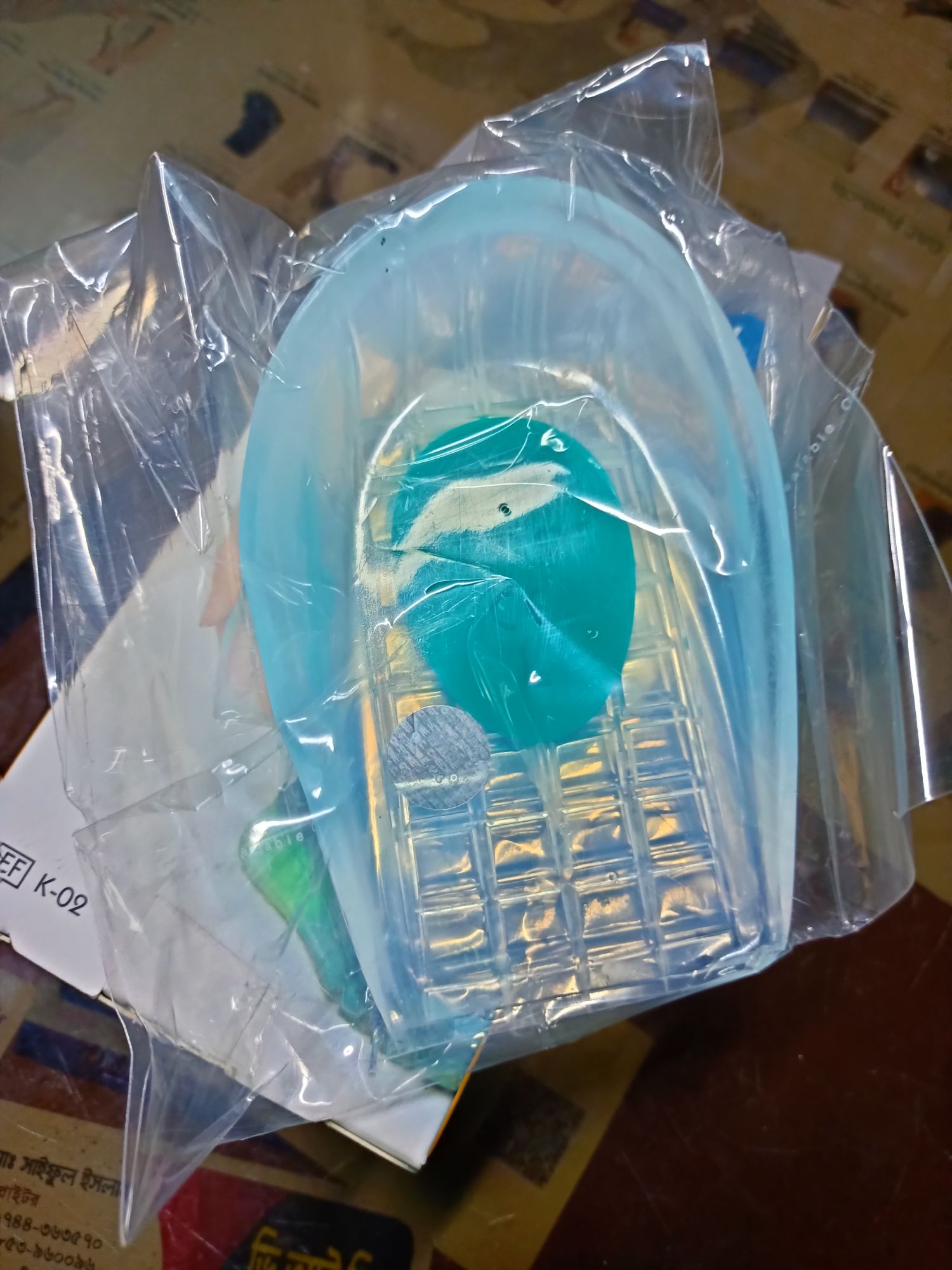 Picture of Tynor Heel Cushions silicone,(With Foot Pain Relief Adjustable Silicone pad)