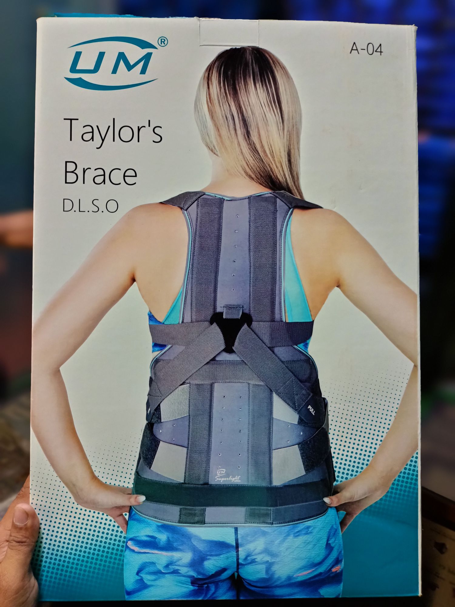 Picture of United Medicare UM Taylor brace,(with back pain Lumbar corset pain & posture adjustable support )
