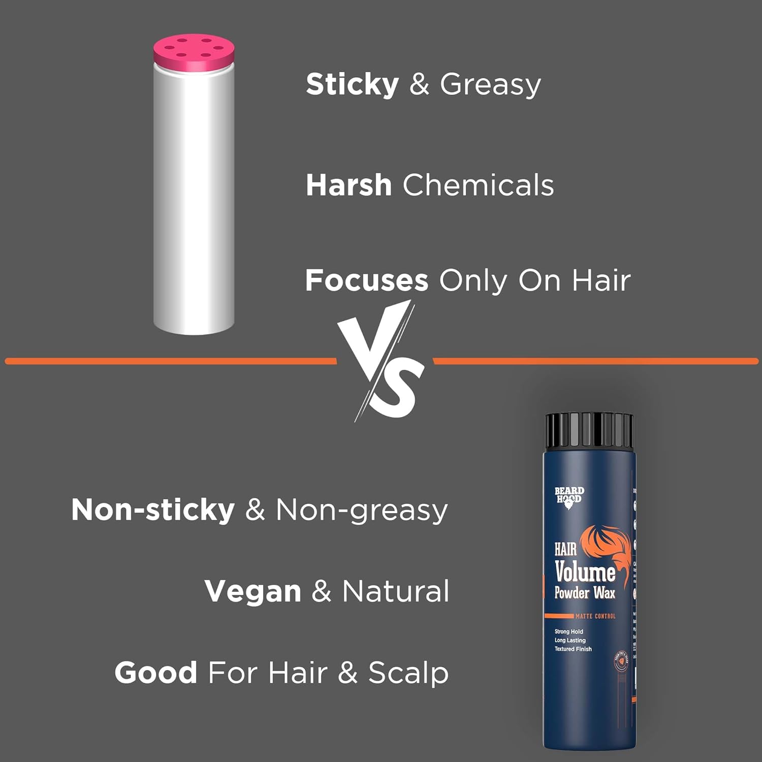 Picture of Beardhood Hair Powder For Men-10gm