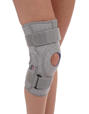 Picture of Tynor Knee support Hinged (Neoprene)(J01)for rigid support with  controlled compression around knee