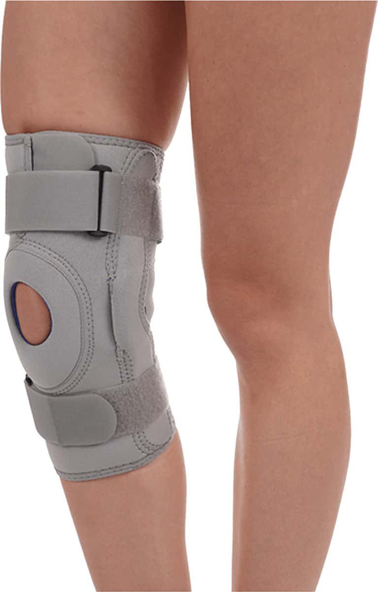 Picture of Tynor Knee support Hinged (Neoprene)(J01)for rigid support with  controlled compression around knee