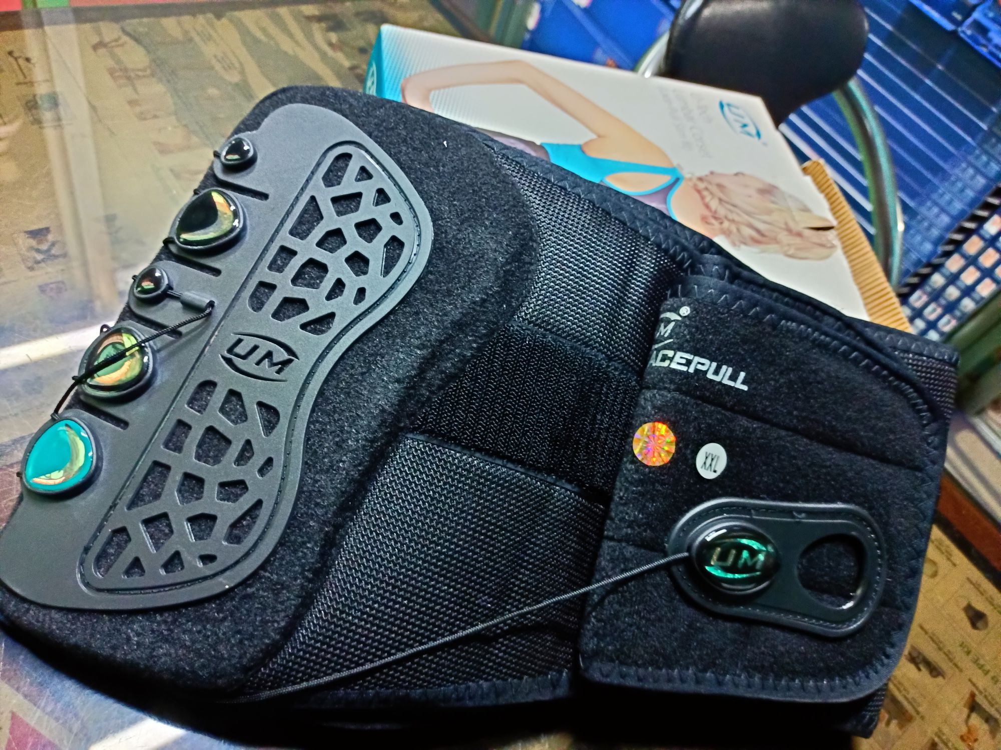 Picture of U-Tech Lumber corset(Lace - pull slim fit,with Adjustable pain relief support)