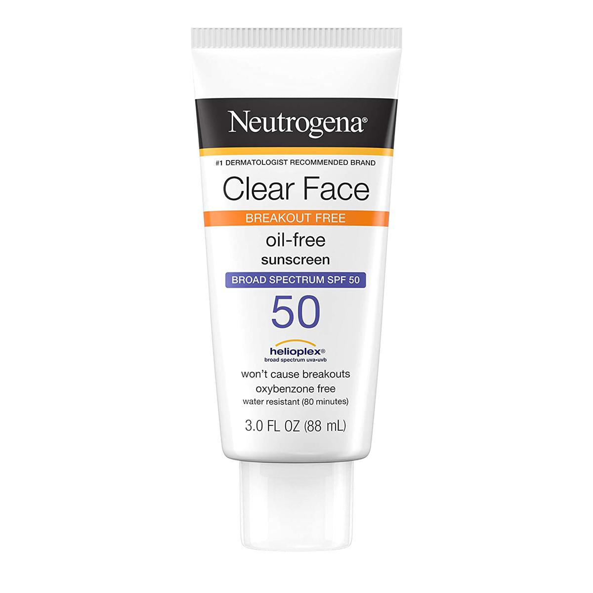Picture of Neutrogena Clear Face Liquid Lotion Sunscreen-88 ml (USA)