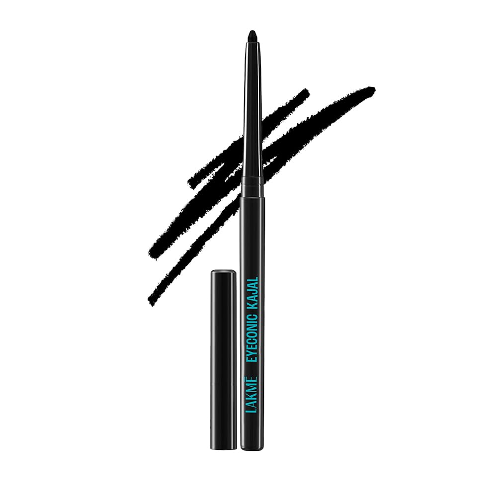 Picture of Lakme Eyeconic Kajal Deep Black Long-lasting Eye Makeup for Women
