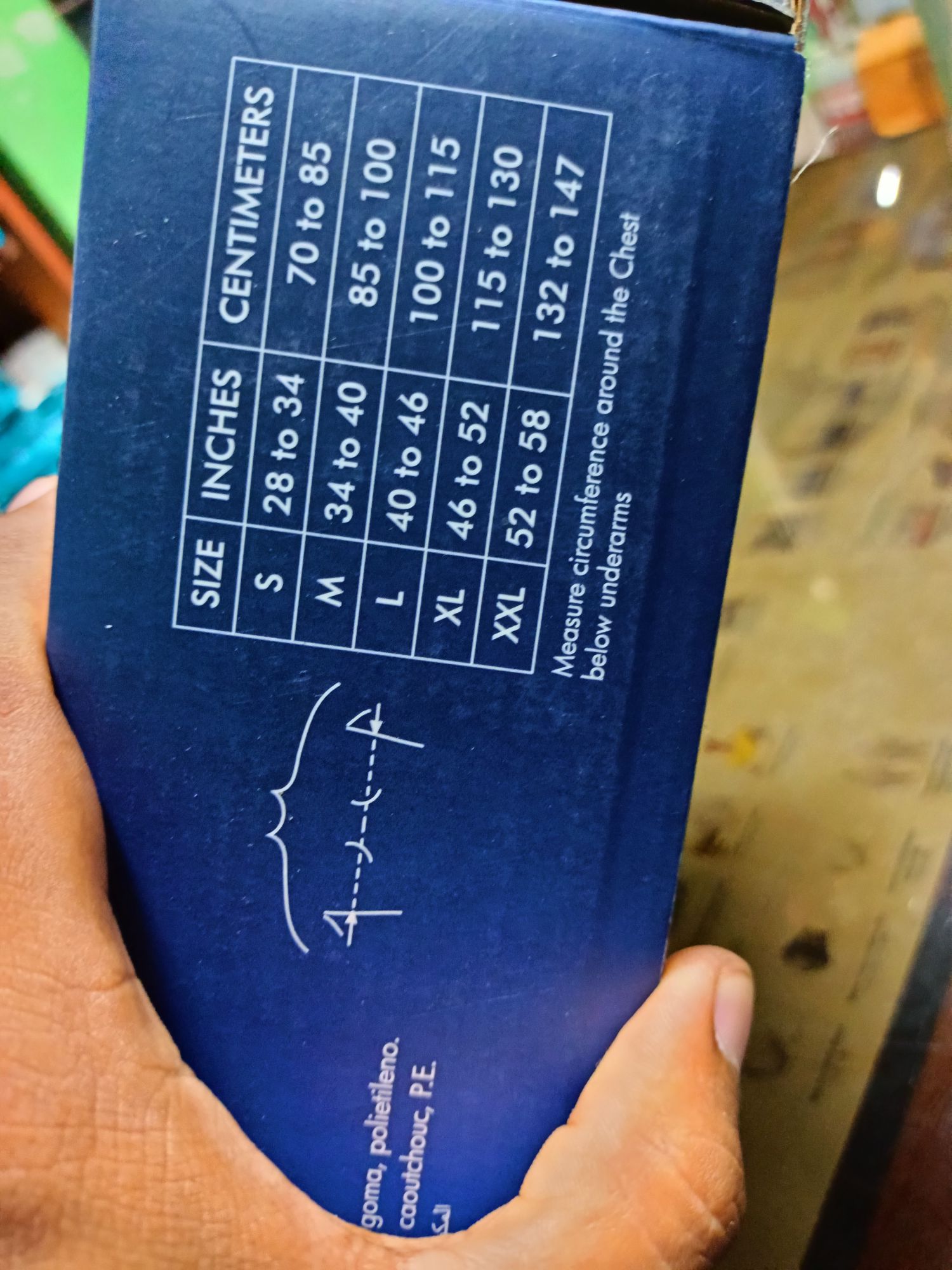 Picture of Tynor Chest Binder belt for post open heart surgery or fracture Ribs