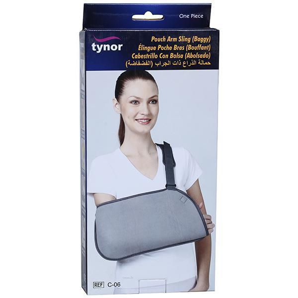 Picture of Tynor Pouch Arm Sling Tropical | Immobilizes Broken Arm