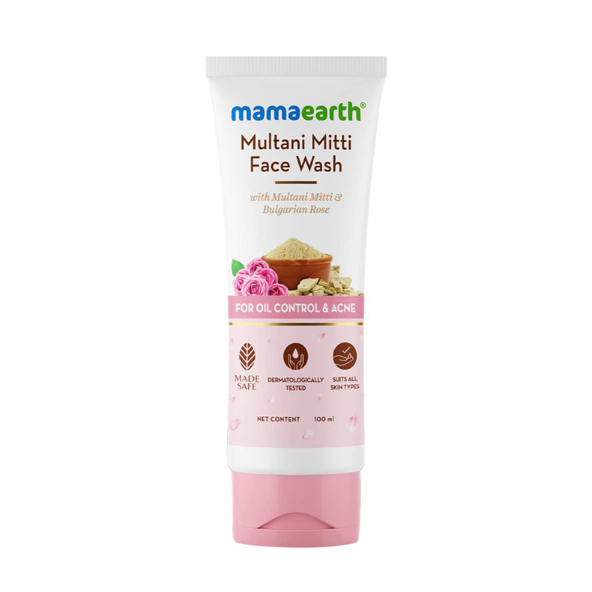 Picture of Mamaearth Multani Mitti Face Wash-100 ml