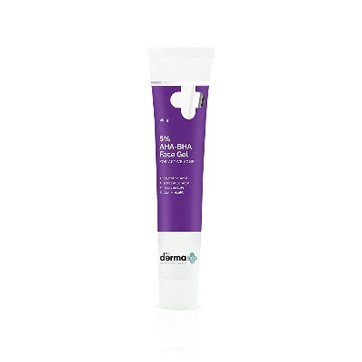 Picture of The Derma Co 5% AHA-BHA Face Gel for Active Acne - 30 gm