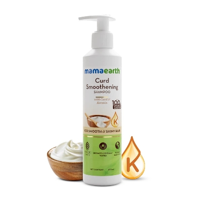 Picture of Mamaearth Curd Smoothening Shampoo-250 ml