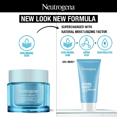 Picture of Neutrogena Hydro Boost Hyaluronic Acid Hydrating Water Gel Daily Face Moisturizer For All Skin Types-15 g