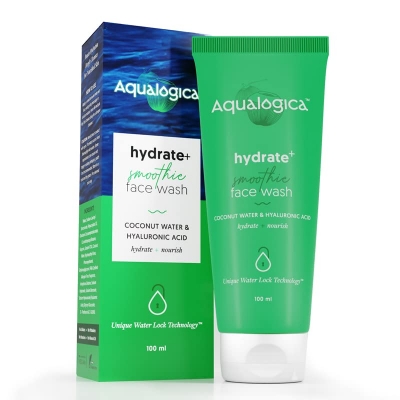 Picture of Aqualogica Hydrate Face Wash for Deep Cleansing & Hydration with Coconut Water & Hyaluronic Acid, 100Ml