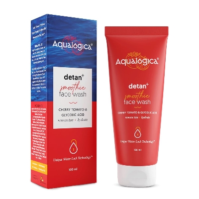 Picture of Aqualogica Detan Smoothie Face Wash with Cherry Tomato & Glycolic Acid-100 ml