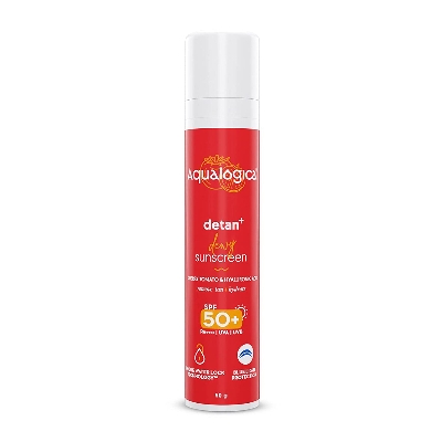 Picture of Aqualogica Detan Dewy Sunscreen with Cherry Tomato & Hyaluronic Acid with SPF 50 & PA++++ - 50g