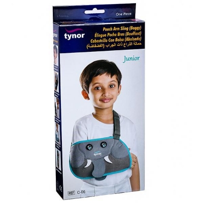 Picture of Tynor Pouch Arm Sling Tropical,Grey,Child, 1 Unit