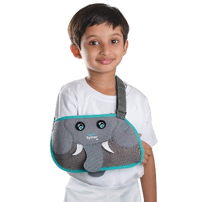 Picture of Tynor Pouch Arm Sling Tropical,Grey,Child, 1 Unit