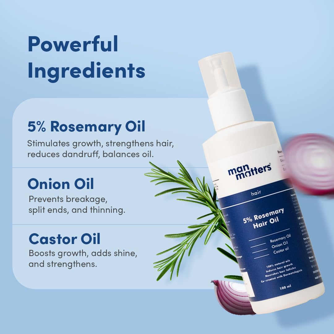 Picture of Man Matters Hair Oil for Men 100ml