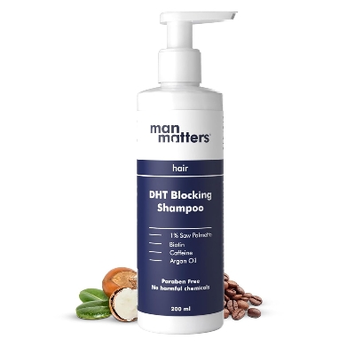 Picture of Man Matters Double Dht Blocking Anti Hair Fall Shampoo-200 ml