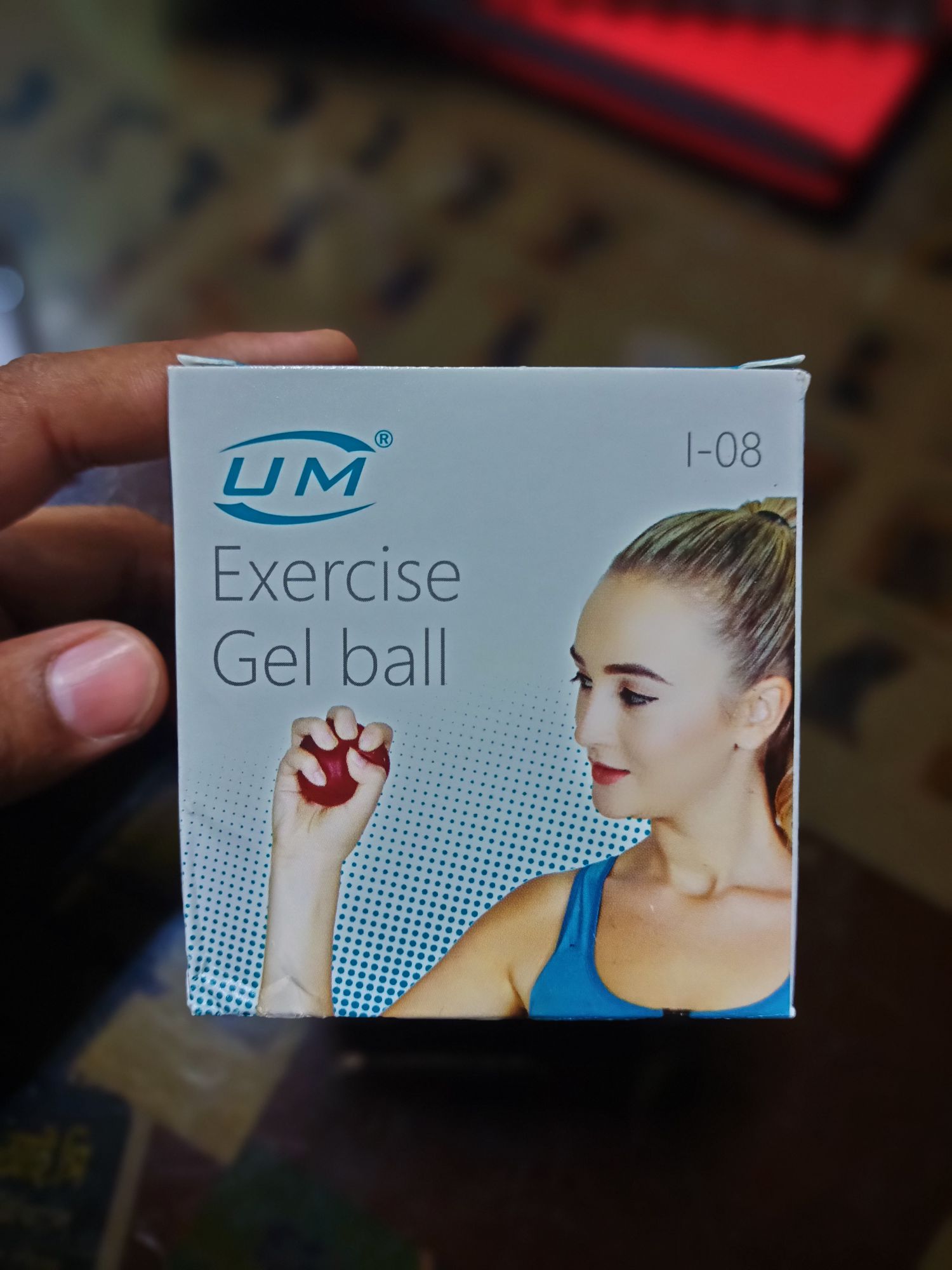 Picture of Exercise gell ball,with Massager